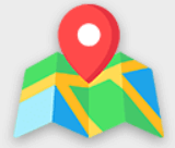 GoogleMapでお店の場所を見る