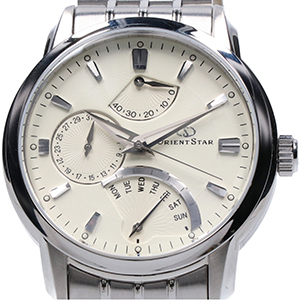 オリエントスター SDE00002W0 レトログラード 腕時計 買取相場例です