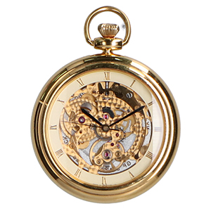 オリエント モンビジュー スケルトン 手巻き 懐中時計 買取相場例です