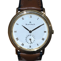 ブランパン 750ケース デイデイト ヴィルレ 腕時計 買取相場例です