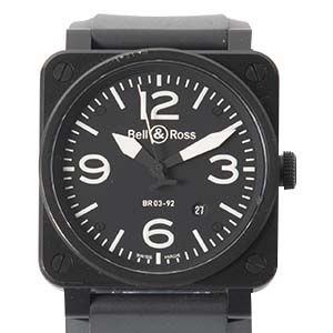 ベル＆ロス SS ブラック BR0-92CFB-R 自動巻時計 買取相場例です