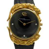 カレライカレラ k18 3Pダイヤ　カバロス　腕時計 買取相場例です