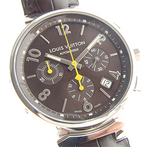 ルイヴィトン Q1121 タンブール クロノグラフ 腕時計 買取相場例です