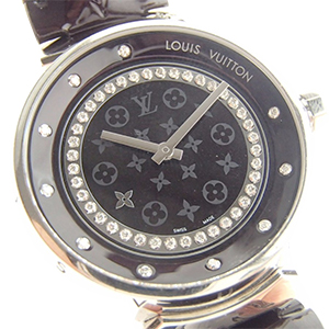 ルイヴィトン ダイヤタンブール アマラント ディアモン 腕時計 買取相場例です