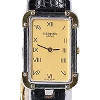 エルメス CR1.240 クロアジュール ゴールド文字盤 腕時計 買取相場例です