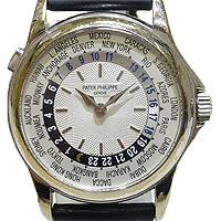 パテックフィリップ ワールドタイム K18kケース 自動巻き時計　 買取相場例です