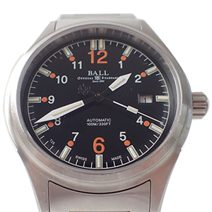 ボールウォッチ ストークマン40mm 自動巻 黒文字盤 腕時計 買取相場例です