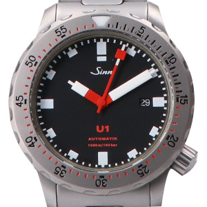 ジン U1 1010.5462 プロフェッショナルダイバー 腕時計 買取相場例です