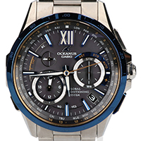 カシオ オシアナス 世界限定2000本 OCW-G1000E-1AJF ハイブリッドソーラー電波腕時計 買取相場例です