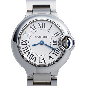 カルティエ W69010Z4 バロンブルー28mm 時計 買取相場例です