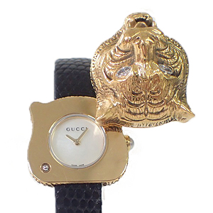 グッチ 146.5 ダイヤモンドアイ キャットヘッド 腕時計 買取相場例です