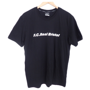 F.C.R.B.エフシーアールビー オーセンティック ロゴプリント クルーネックTシャツ 買取相場例です。