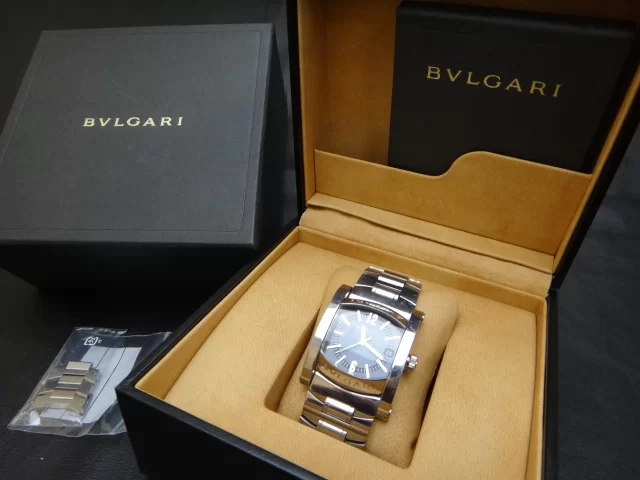 ブルガリ アショーマ　AA44S　自動巻き腕時計 買取実績です。