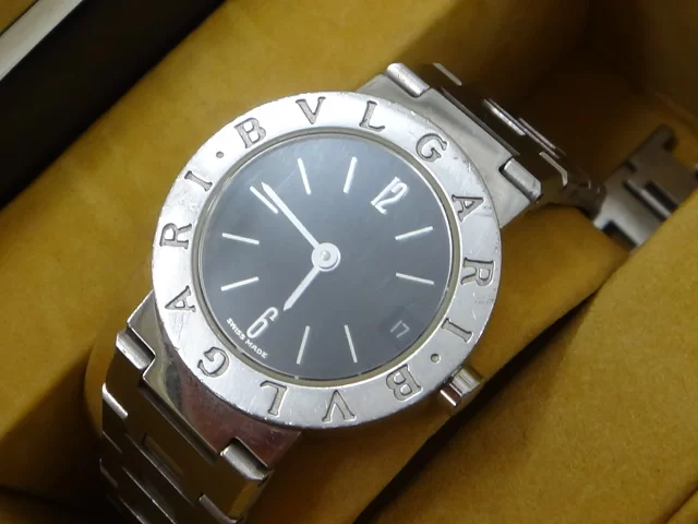 ブルガリ ブルガリブルガリ　BB23SS　黒文字盤　時計 買取実績です。