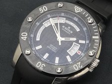 エドックス クラス1 デイデイト 83005-TIN-NIN2 AT腕時計 買取実績です。