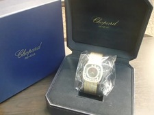 銀座でショパールのハッピーダイヤモンド　メンズ　腕時計買取ました☆エコスタイル銀座本店☆状態は使用感の少ないお品物になります。