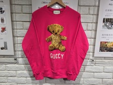 グッチ 18SS 475373 X9M57 GUCCY ベアワッペン  ダメージ加工スウェット 買取実績です。