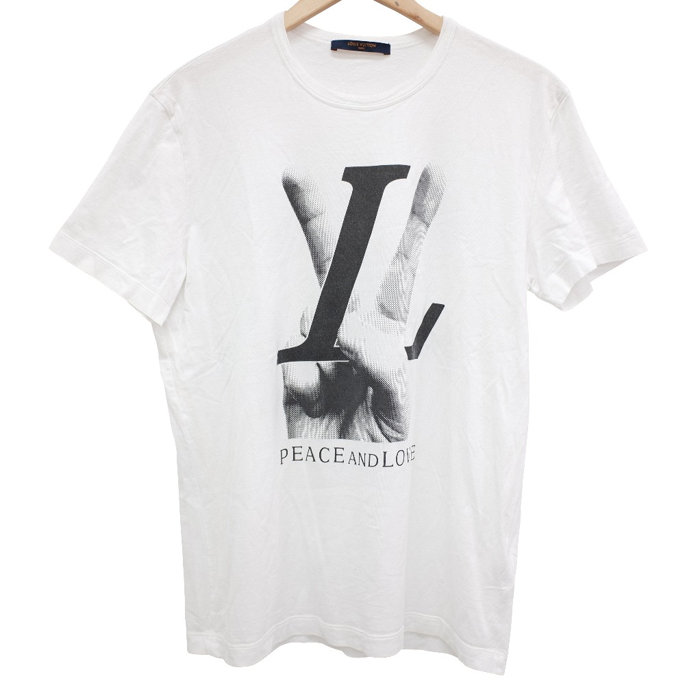 ルイヴィトンのRM182 FMB HFY79W Peace And Love Tee ピース&ラブ Tシャツの買取実績です。