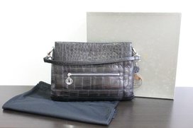 ボーグランのクロコダイル　黒　2WAYバッグの買取実績です。