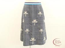ミナペルホネンのangelツイード刺繍スカート高価買取ならエコスタイルがおすすめです。状態は通常使用感があるお品物です。