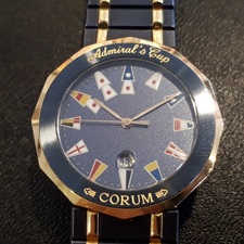 コルムのアドミラルズカップ時計買取。港区でブランド時計の買取。エコスタイル広尾店状態は通常使用感のある中古品