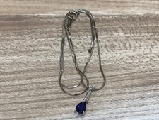 サファイヤ(sapphire)のネックレスをお買取いたしました。状態は