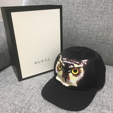 グッチ オウルプリントキャップ 買取実績です。