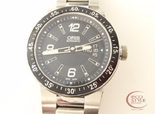 オリスのウィリアムズF1チームモデル時計買取。時計買取ならエコスタイルへ状態は通常使用感のある中古品