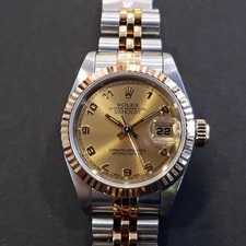 ロレックスのW番Ref.69173デイトジャスト時計買取。東京都港区の時計買取リユースショップ「エコスタイル広尾店」状態は通常使用感のある中古品
