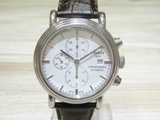 ティソのカーソンクロノグラフ 腕時計をエコスタイル銀座本店で買取致しました。状態は傷などなく非常に良い状態のお品物です。