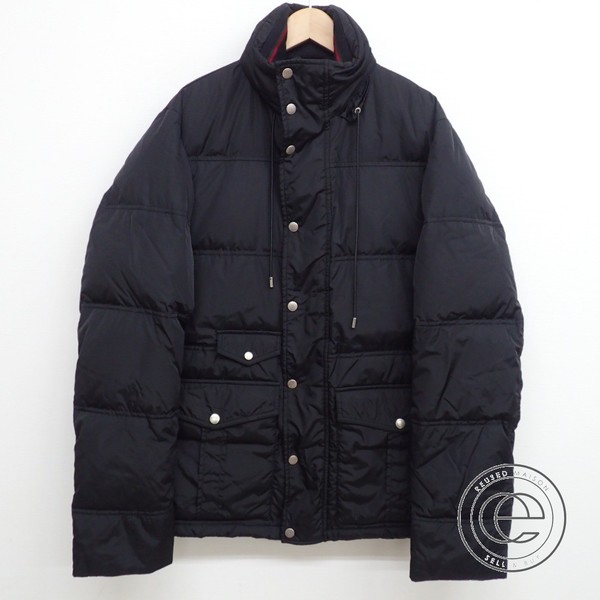 グッチの黒 nylon quilted downjacketの買取実績です。