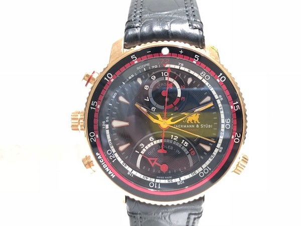ヤーマン&ストゥービのオーダーオブメリット lef:OMI 750PG 自動巻き 腕時計の買取実績です。