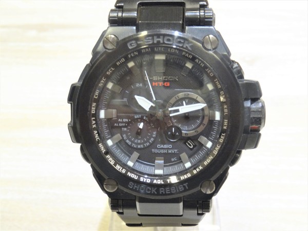 ジーショックのMTG-S1000BD-1AJF　黒　腕時計の買取実績です。