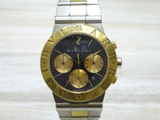 エコスタイル銀座本店でブルガリのクロノ故障 CH35SG ディアゴノスポーツクロノ 腕時計を買取致しました。状態は破損しているお品物です。