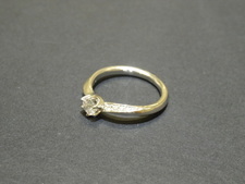 4℃（ヨンドシー）のPt950 0.22ct ダイヤモンド リングをエコスタイル銀座本店で買取致しました。状態は