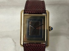エコスタイル浜松鴨江店でカルティエ（CARTIER）マストタンクヴェルメイユ925　手巻き時計（通常使用感あり）を買取しました。状態は通常使用感がございます。