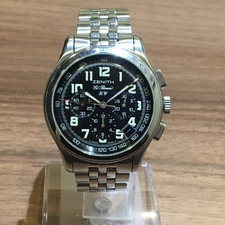 エコスタイル新宿南口店で、ゼニスの不動の手巻き時計のクラスエムプリメロを買取りました状態は故障し、止まった状態です。