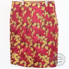 ドリスヴァンノッテン ジャガード ふくれ織 ゴールド 花柄　スカート 買取実績です。