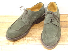 バーウィックのスエード フレンチ 外羽根 Uチップシューズをブランド靴買取のエコスタイル銀座本店で買取致しました。状態は未使用品です。