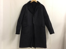 エコスタイル鴨江店にて、ユナイテッドアローズの17秋冬 黒 リラックスフェイクムートンコートを買取しました。状態は通常使用感のあるお品物です。
