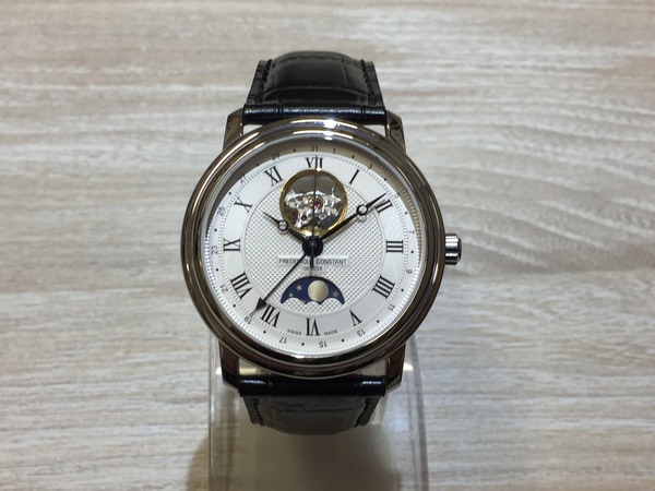 フレデリックコンスタントのハートビート ムーンフェイズ&デイト 自動巻き時計の買取実績です。