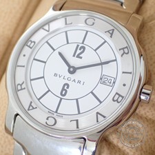 ブルガリのST35Sソロテンポ クォーツ時計を買取させて頂きました。ブランド時計買取ならエコスタイルへ状態は通常使用感のある中古品