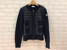 モンクレール 18年  maglione tricot alla ネイビー　ジャケット 買取実績です。