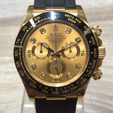ロレックス（ROLEX）のコスモグラフデイトナ Ref.116518 K18YG 自動巻時計をお買取させていただきました。時計買取はエコスタイルにお任せを！状態は通常使用感のあるお品物です。