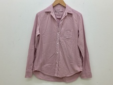 エコスタイル浜松鴨江店にて、フランク&アイリーンのピンク色のEILEENコットンシャツを買取りました。状態は通常使用感があるお品物です。
