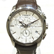 ティソのT035617 クチュリエ クロノグラフ時計（通常使用感）をエコスタイル銀座本店にて買取しました。状態は通常使用感のあるお品物です。