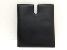 エコスタイル浜松鴨江店で、リックオウエンスの黒のレザークラッチバッグを買取ました。状態は通常使用感があるお品物です。