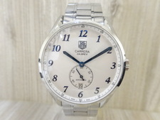 タグホイヤーのカレラ ヘリテージ キャリバー6 ステンレス 腕時計をブランド時計買取のエコスタイル銀座本店で買取致しました。状態は通常使用感があるお品物です。