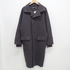 エコスタイルでヨウジヤマモト（Yohji Yamamoto）の ウール100％ シングル ロングコートをお買取しました。状態は新品同様品です。