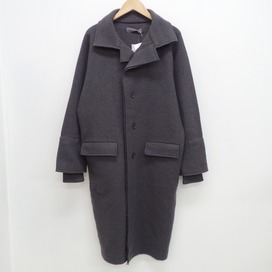 ヨウジヤマモトのウール100％ シングル ロングコートの買取実績です。